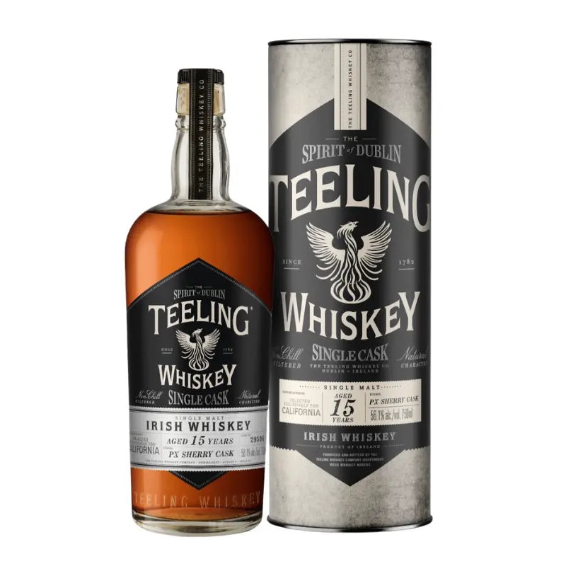 Teeling 15 Year Old PX Sherry Single Cask California Edition 750mL