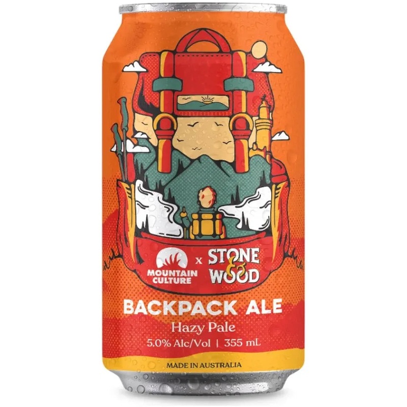 Mountain Culture Beer Co Backpack Ale Hazy Pale 355ml