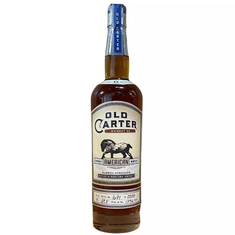 Old Carter Straight American Whiskey 13 Year, Batch 4 2020 Release