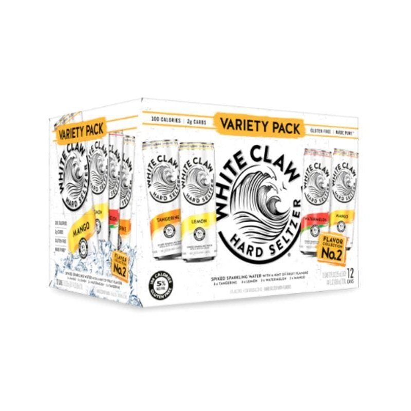 White Claw Hard Seltzer Variety Pack No.2 – 12 Pack