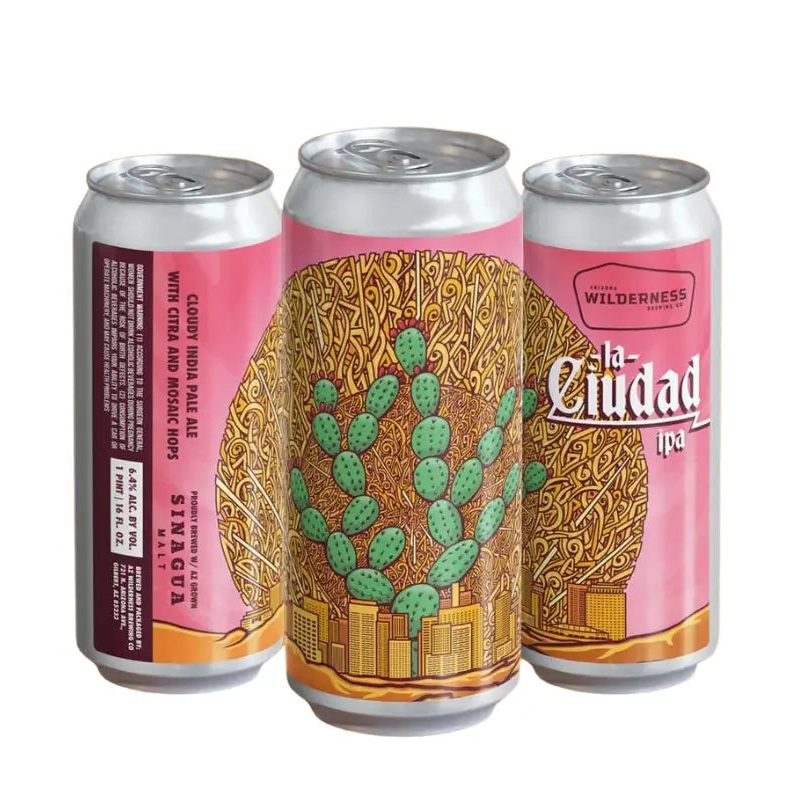 Arizona Wilderness Brewing Co. La Ciudad IPA – 4 Pack