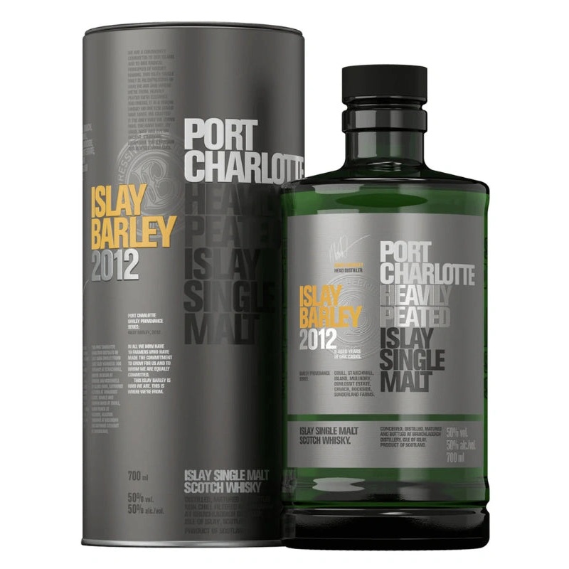 Bruichladdich Port Charlotte Islay Barley Heavily Peated 2012 Single Malt Scotch Whisky 750mL
