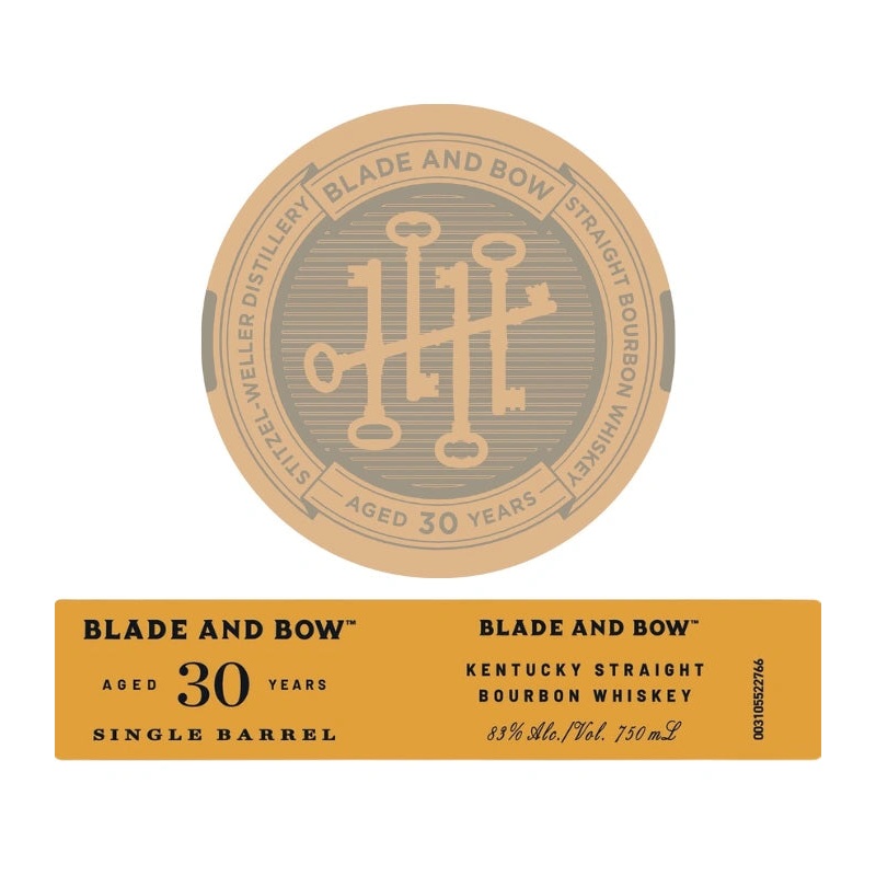 Blade and Bow 30 Year Single Barrel Bourbon 750mL