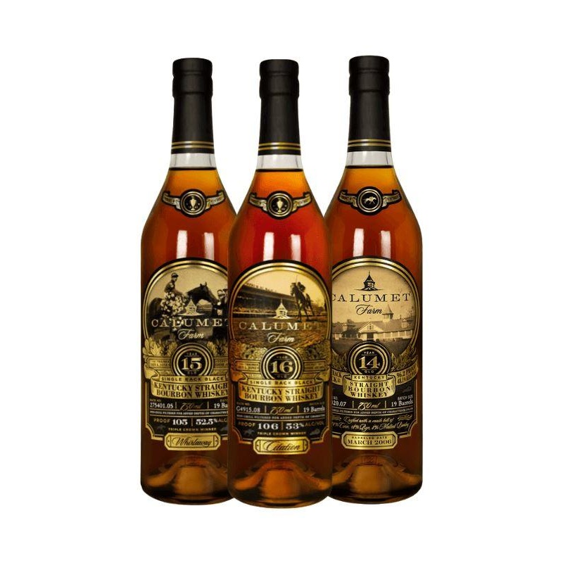 Calumet Single Rack Black 14 | 15 | 16 Bourbon Whiskey Bundle