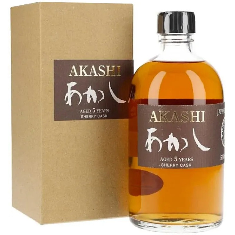 Akashi 5 Year Old Sherry Cask Single Malt Whisky 500ml