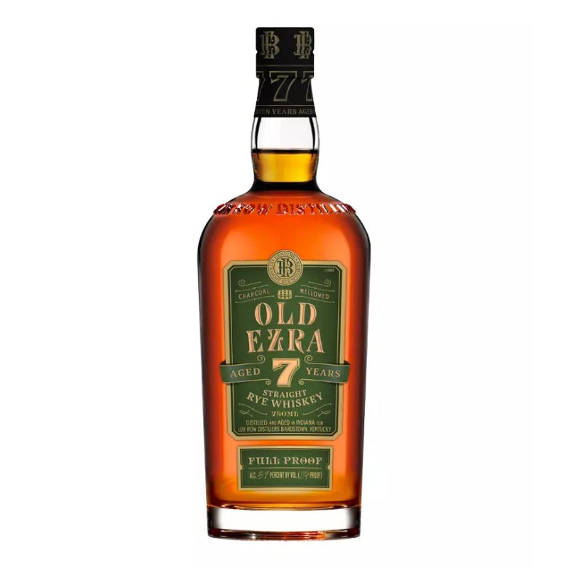 Ezra Brooks Old Ezra Aged 7 Years Rye Whiskey 750mL