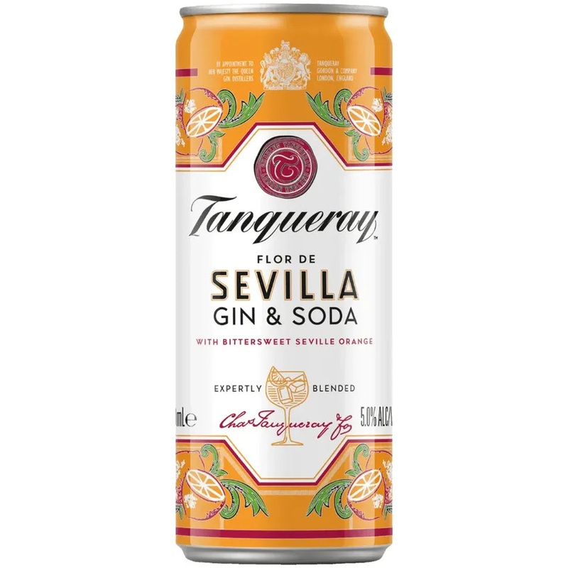 Tanqueray Sevilla Gin & Soda 250ml