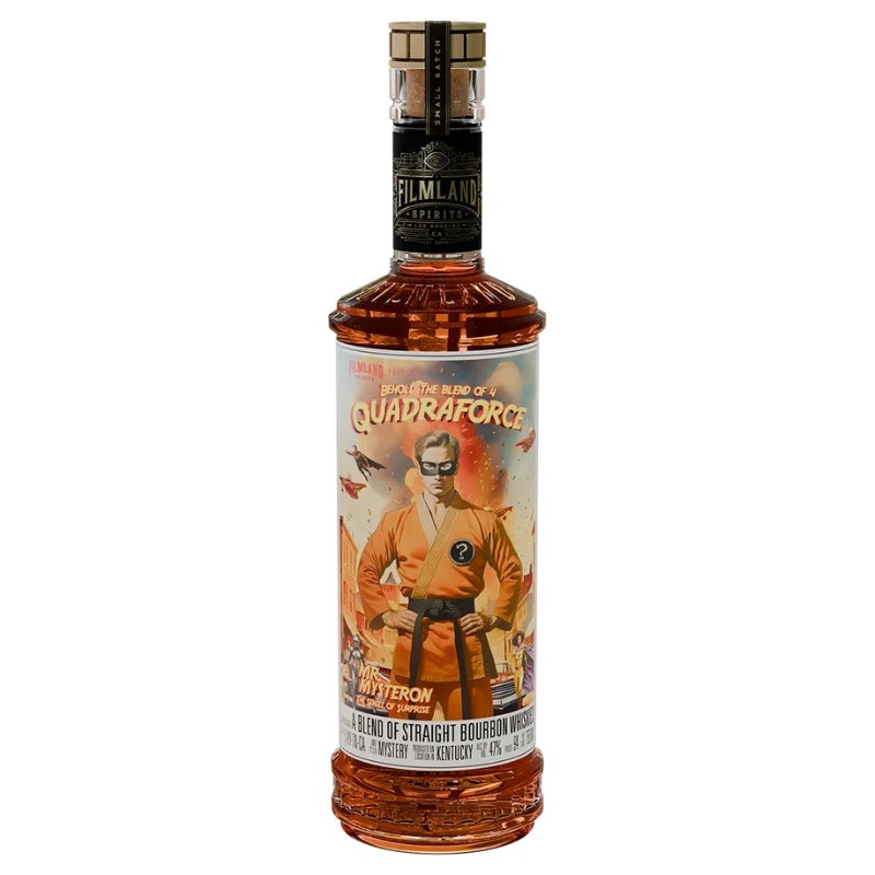Filmland Spirits Quadraforce Straight Bourbon Whiskey 750mL
