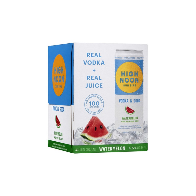 High Noon Vodka & Soda Watermelon 4PK