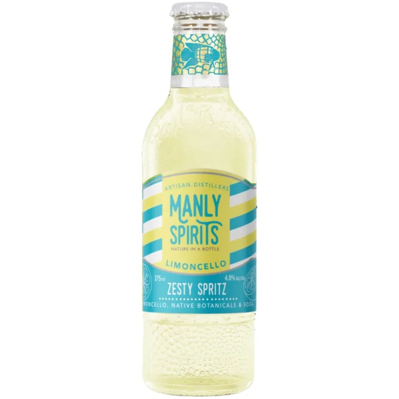 Manly Spirits Co Distillery Zesty Limoncello Spritz Rtd 275ml
