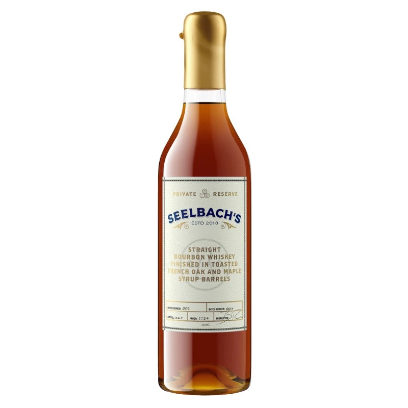 Seelbach’s Private Reserve Toasted French Oak and Maple Syrup Finish