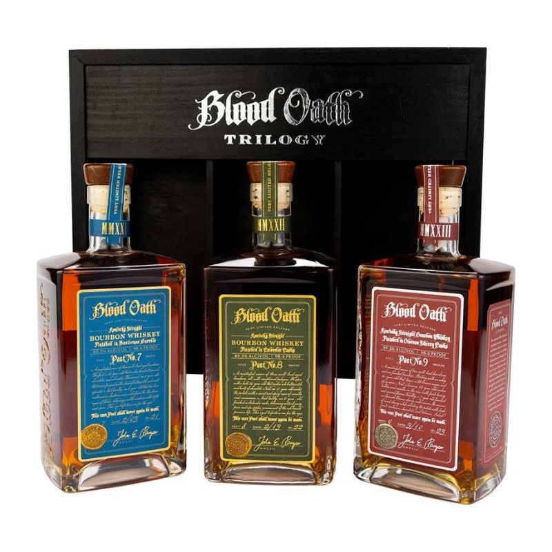 Blood Oath Trilogy 3rd Edition Straight Bourbon 3-Pack