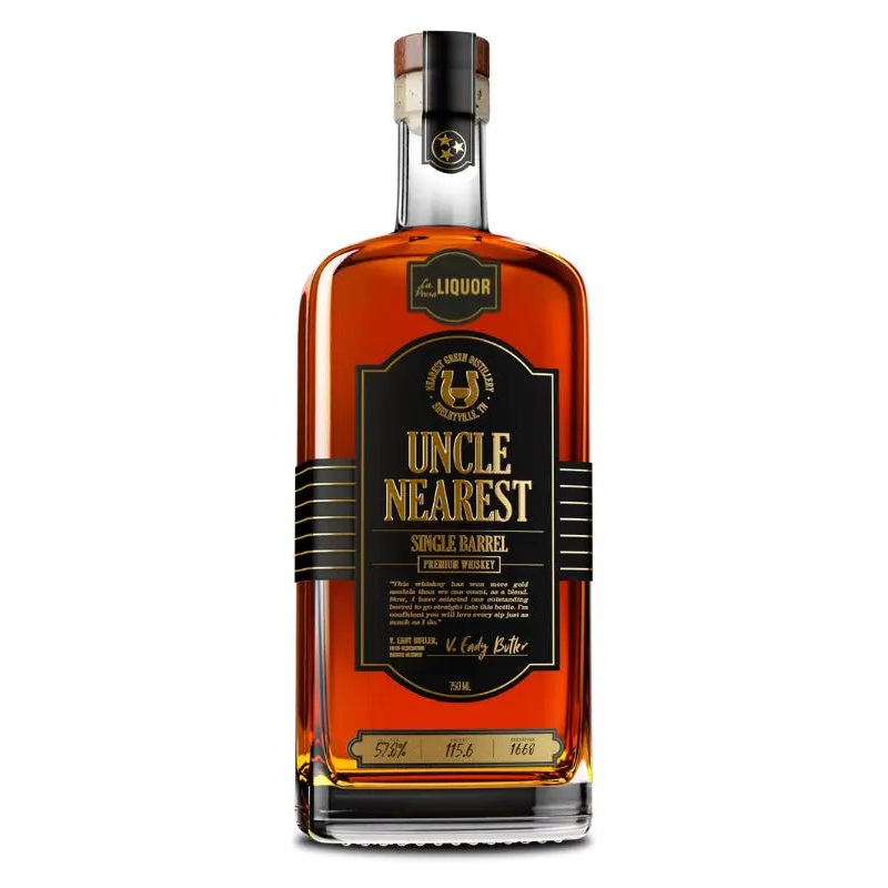 Uncle Nearest Single Barrel  Private Select Whiskey 750mL