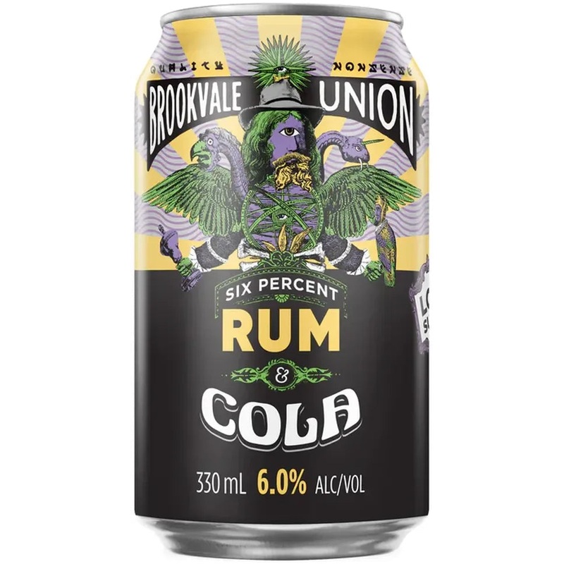 Brookvale Union Rum & Cola 330ml