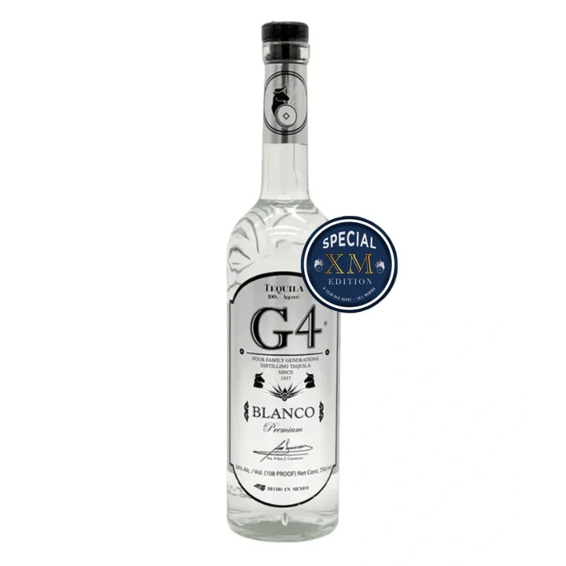 G4 Blanco Tequila High Proof XM Edition 750mL