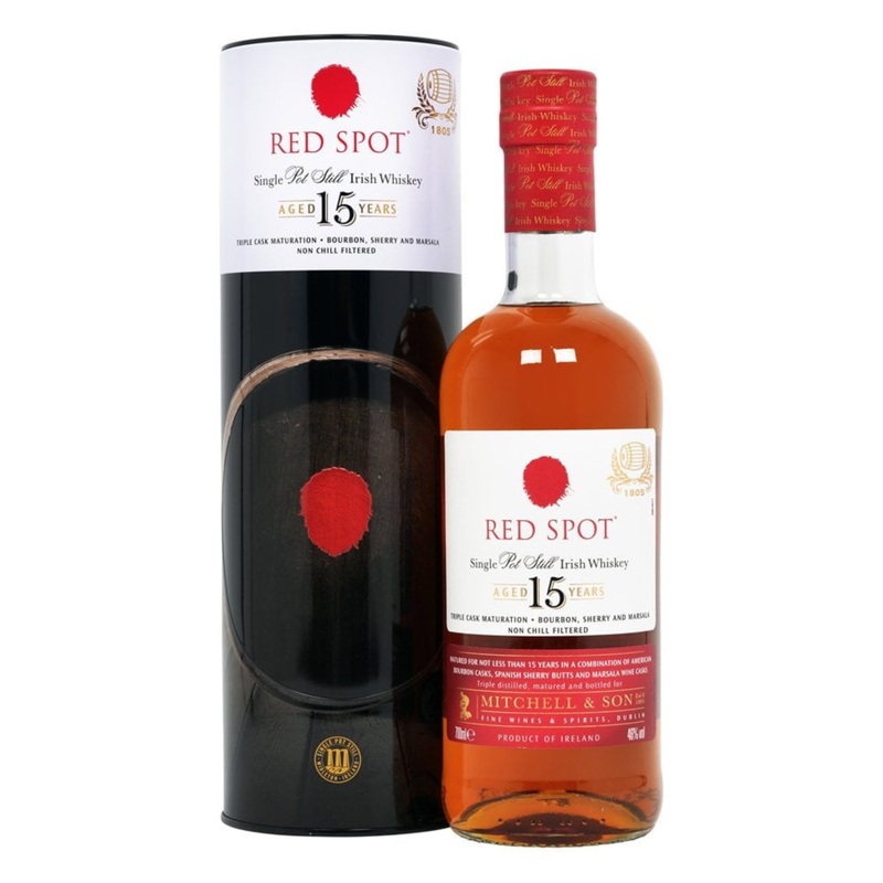 Red Spot 15 Year Old Pot Still 70cl  46%