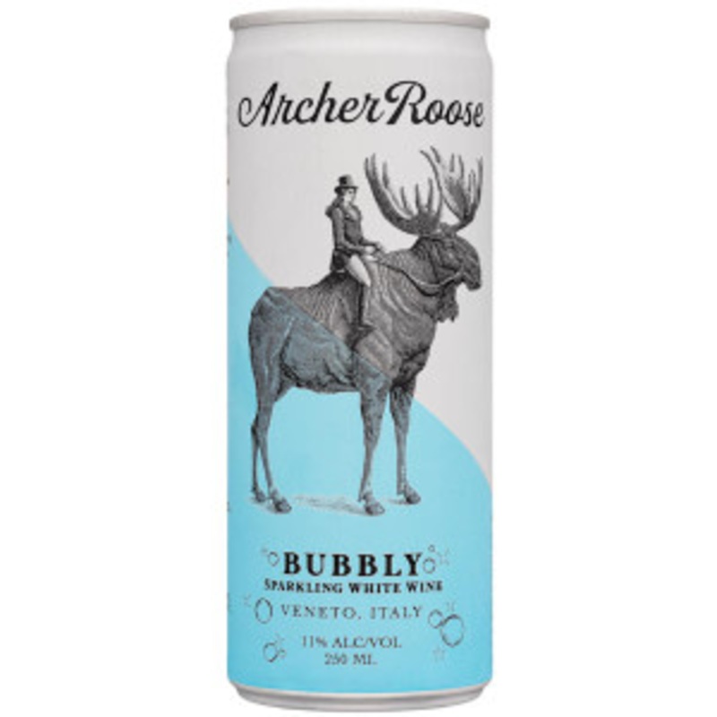 Archer Roose Veneto Bubbly Sparkling White Wine 250ml 4-Pack Can NV (Italy)
