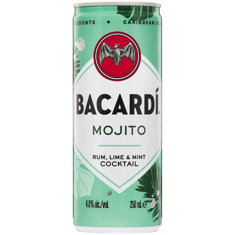 Bacardi Mojito 250ml|Case (24)