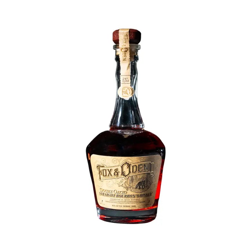 Fox & Oden Double Oaked Straight Bourbon Whiskey 750mL
