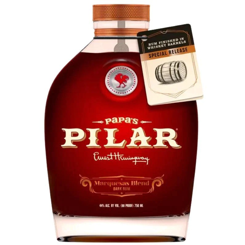 Papa’s Pilar Dark Rum Marquesas Blend 750mL