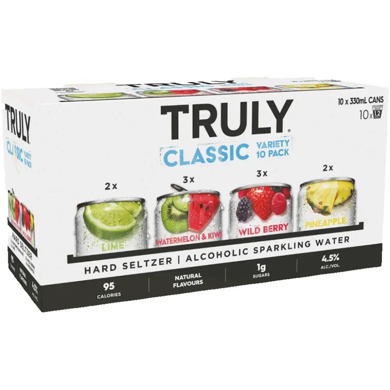 Truly Variety Seltzer 330ml|Case (30)