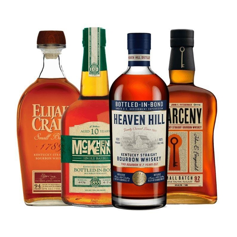 Elijah Craig | Henry McKenna | Heaven Hill | Larceny Bourbon Bundle