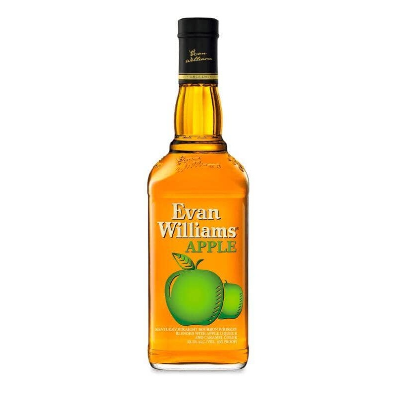 Evan Williams Apple Kentucky Straight Bourbon Whiskey 750mL