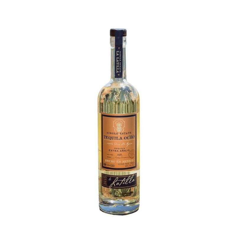 Tequila Ocho Single Estate Extra Anejo Las Presas 2018 750mL