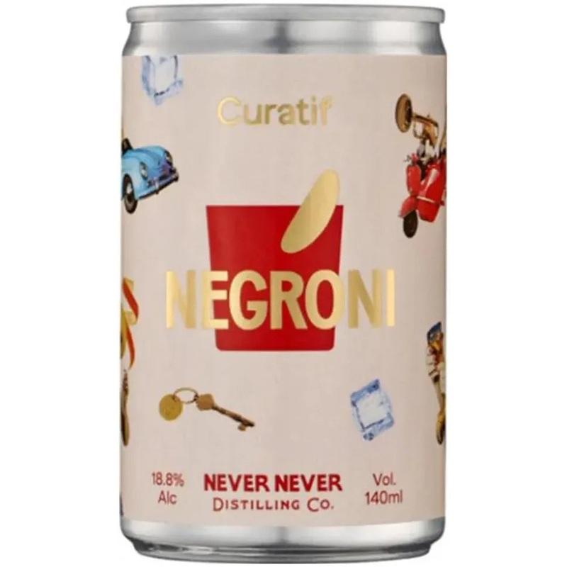 Curatif Never Distilling Negroni 140ml