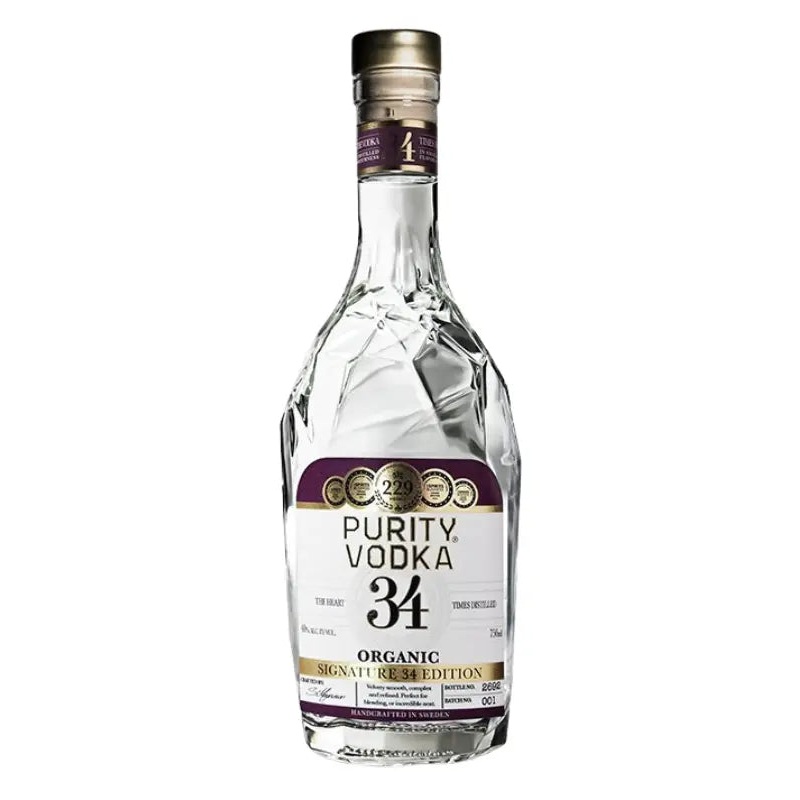 Purity Ultra 34 Organic Vodka 750mL
