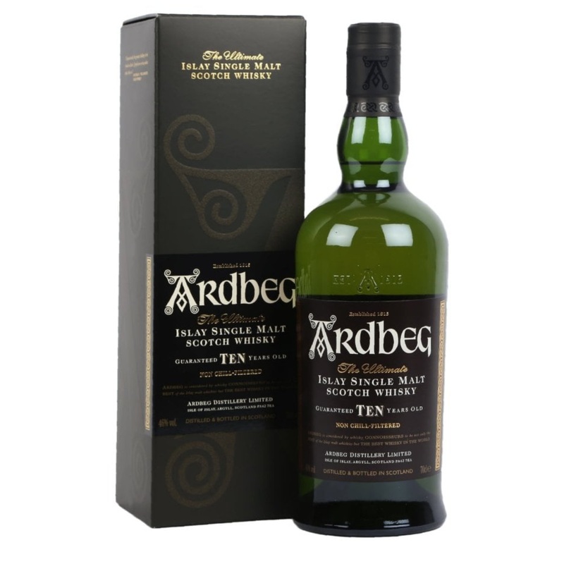 Ardbeg 10 Year Old Scotch Whisky 70cl