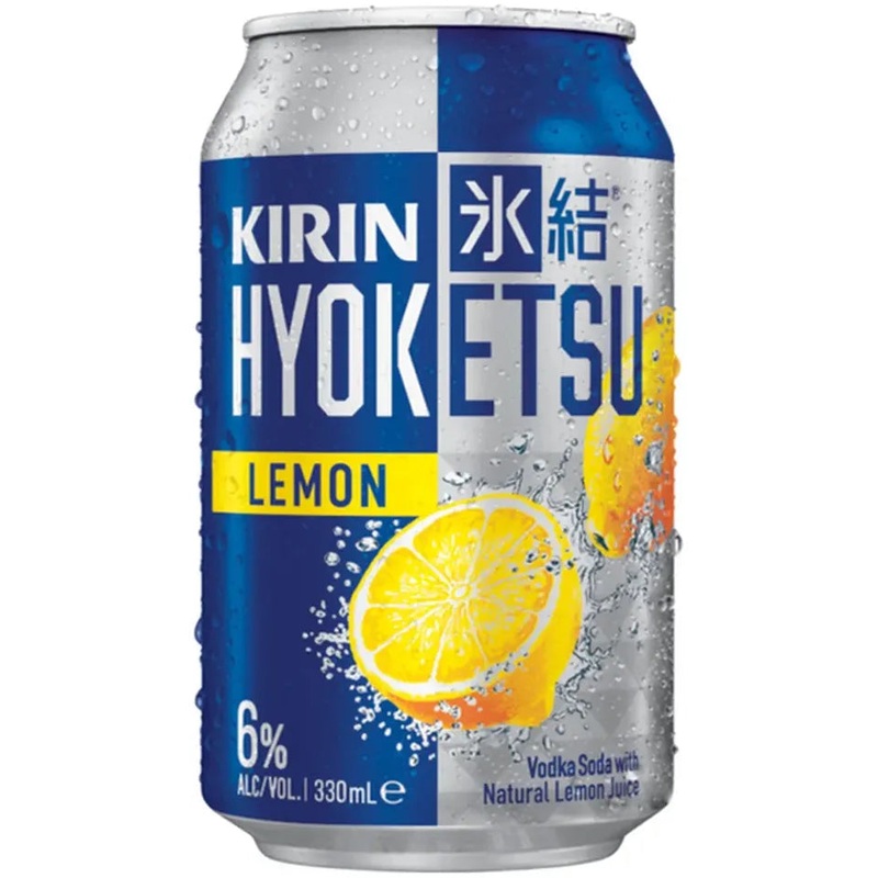 Kirin Hyoketsu Lemon 30/10 Pack Cans 330ml