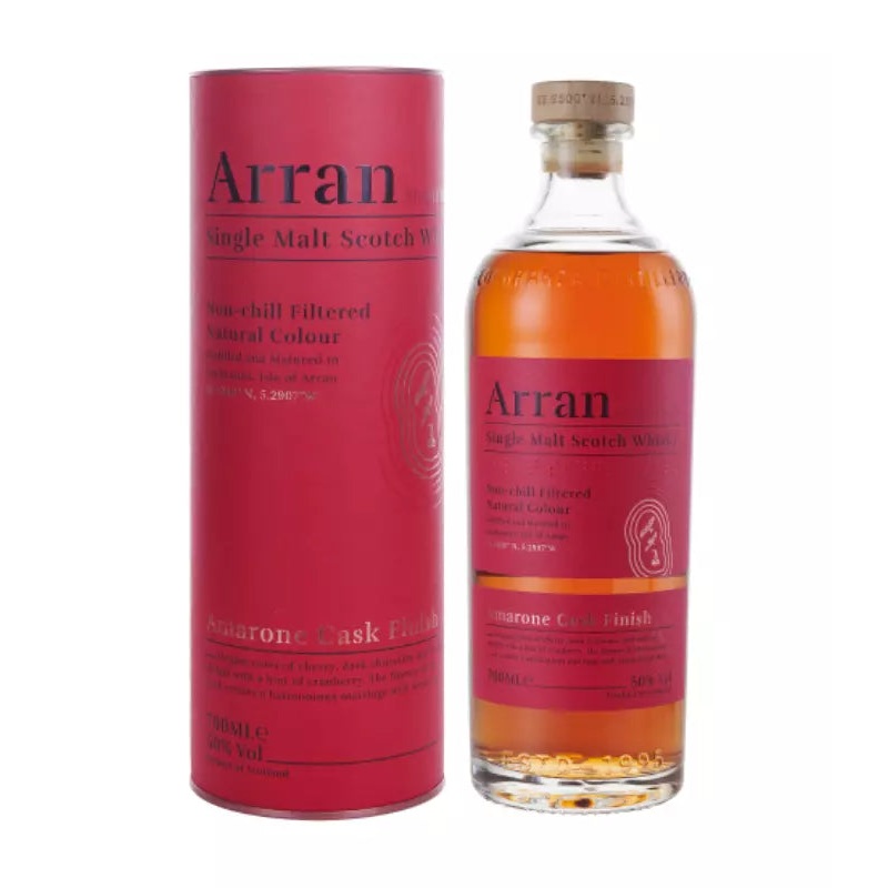 Arran Amarone Cask Finish Single Malt Scotch 700mL
