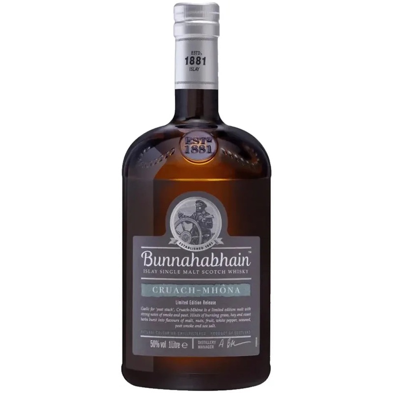 Bunnahabhain Cruach Mhona Single Malt Whisky 1L