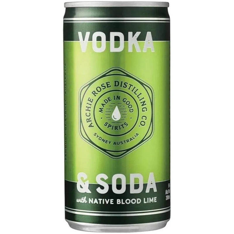 Archie Rose Distilling Co. Vodka Soda & Native Blood Lime 200ml