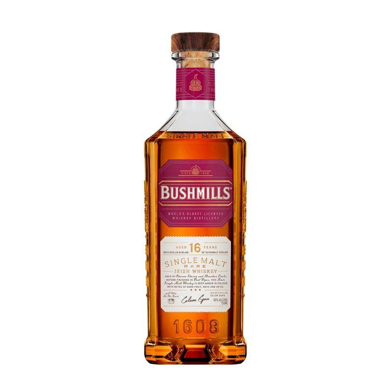 Bushmills 16 Year Old Irish Whiskey 750mL