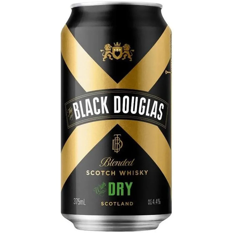 The Black Douglas Blended Scotch And Dry 375ml