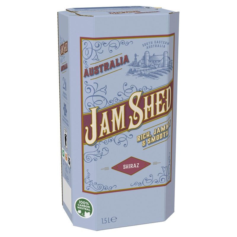 Jam Shed Shiraz 1.5L – Boxed Wine