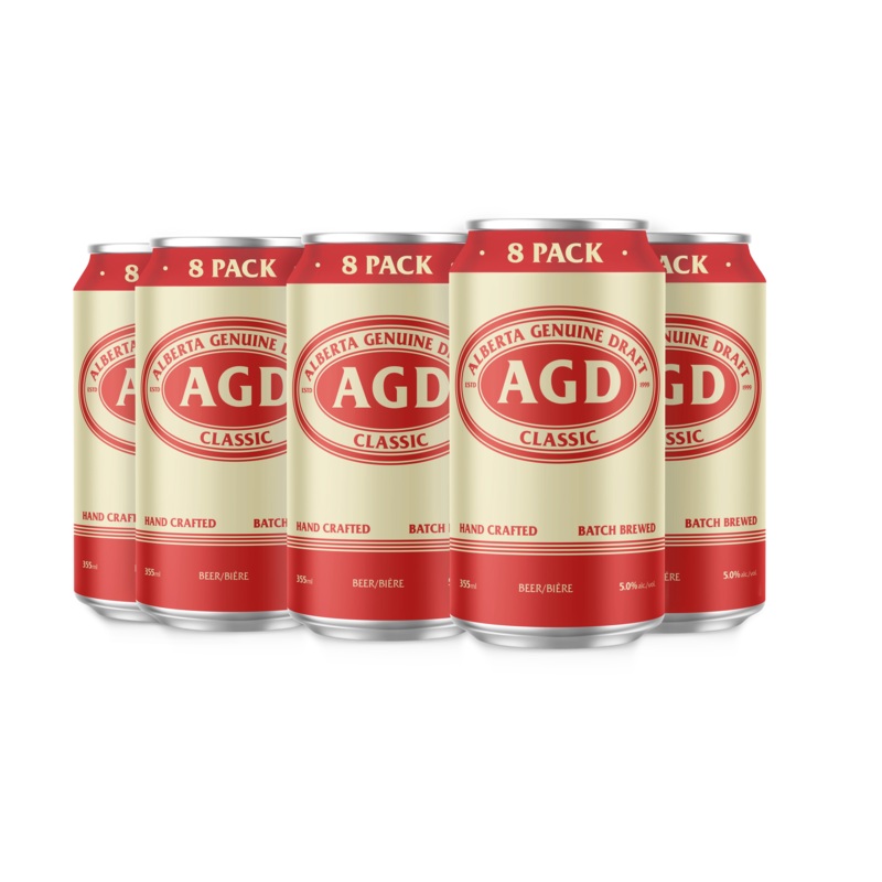 ALBERTA GENUINE DRAFT 355ML 8PK CAN @ St. Albert [1056507]