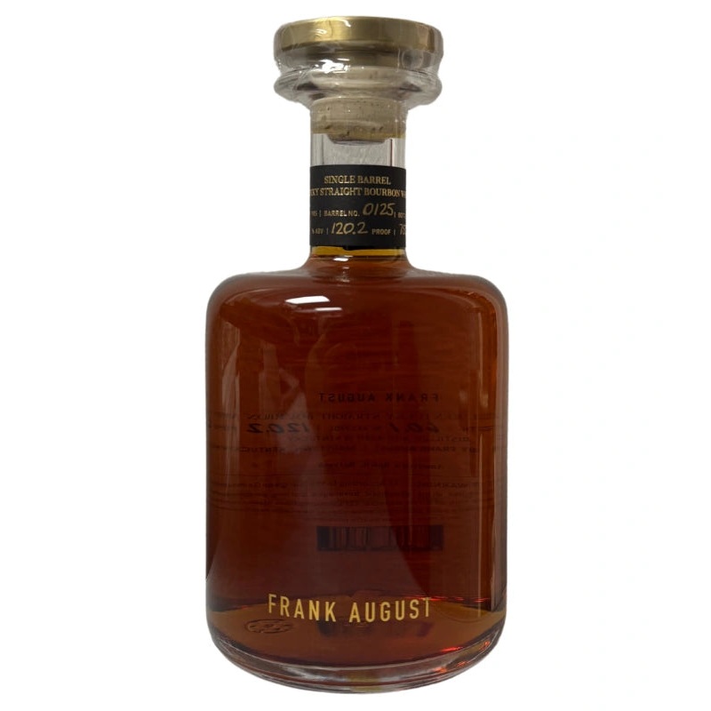 Frank August Single Barrel Cask Strength Bourbon 5th Release 750mL
