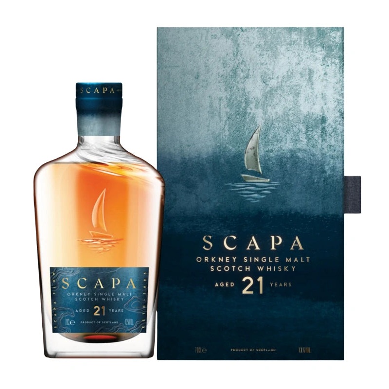 Scapa 21 Year Single Malt Scotch Whisky 700mL