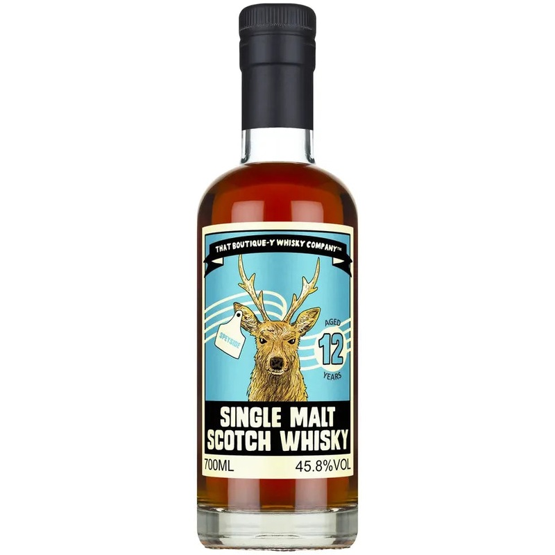 That Boutique-Y Whisky Company 12 Year Old Speyside Single Malt Scotch Whisky 700ml