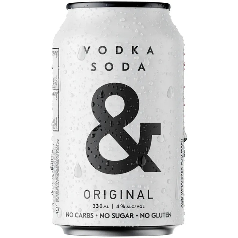 Ampersand Projects Vodka Soda & Original 330ml