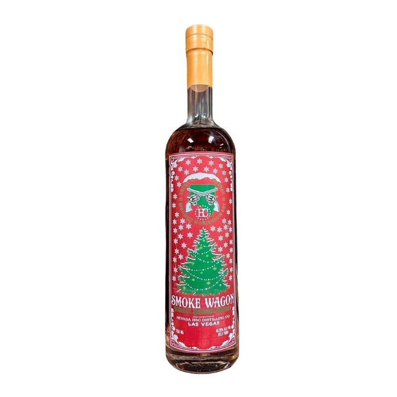 Smoke Wagon Christmas 2022 Limited Edition Straight Bourbon Whiskey 750mL
