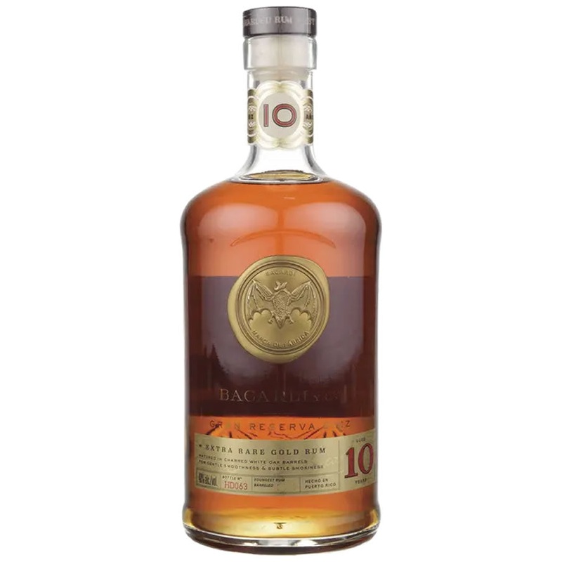 Bacardi Rum Gran Reserva Diez 750ML