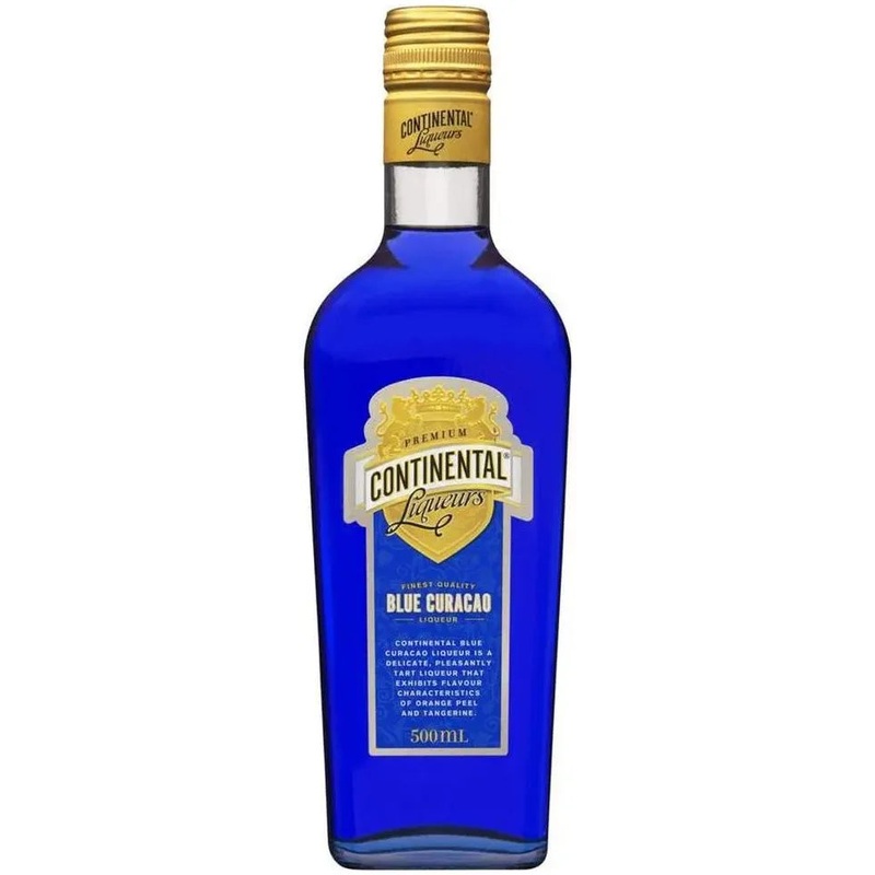 Continental Liqueurs Blue CuRacao 500ml