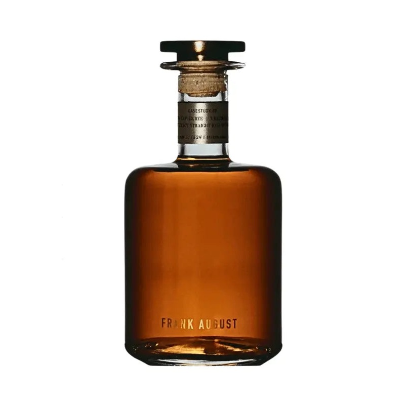 Frank August Case Study: 04 | 4X Oaked Proofed in Barrel Double Oaked Bourbon & Rye Whiskey 750mL
