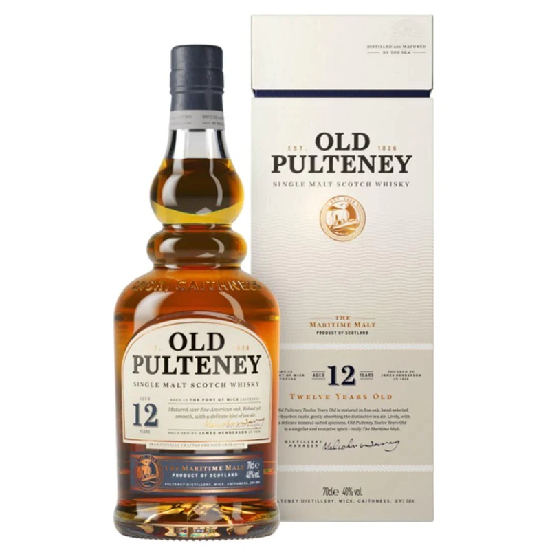 Old Pulteney 12 Years Old Scotch Whisky 750mL
