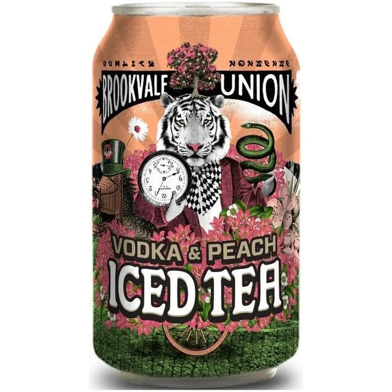 Brookvale Union Vodka & Peach Iced Tea 330ml
