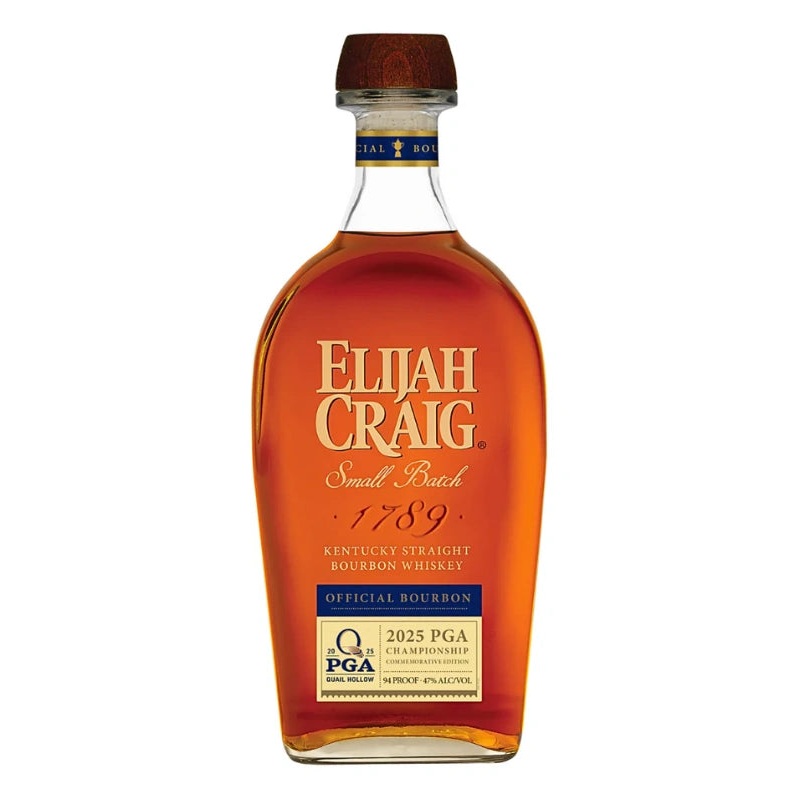 Elijah Craig 2025 PGA Quail Hollow Commemorative Edition Bourbon